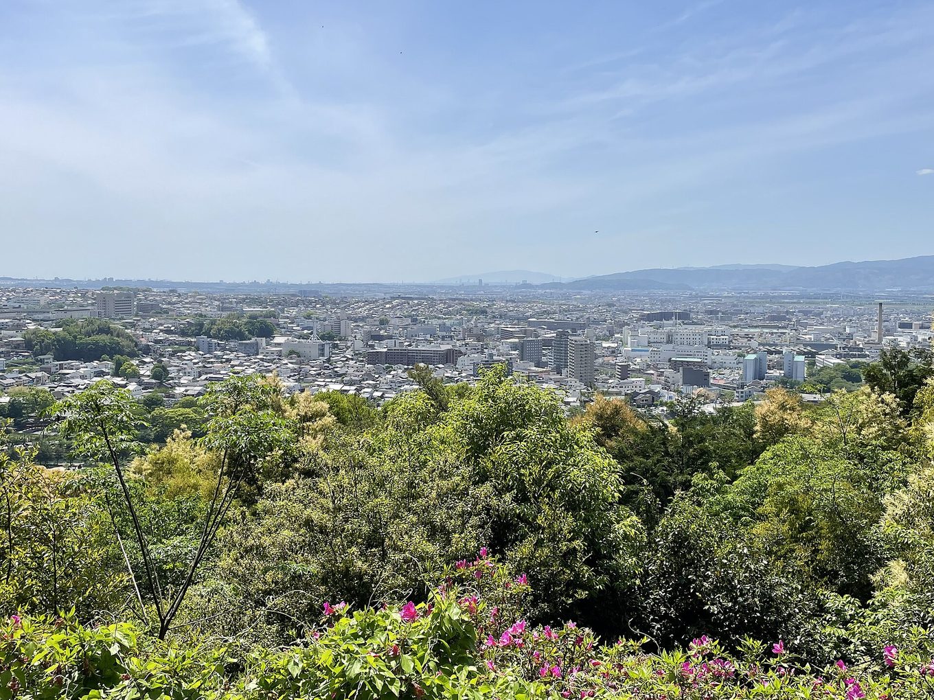 大吉山展望台からの眺め