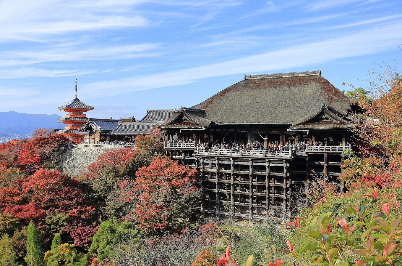 清水寺の舞台